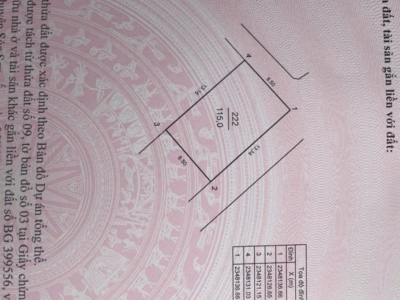 Bán đất 115m² ngang 8,6m giá 3.8 tỷ tại Xã Đông Xuân Huyện Sóc Sơn