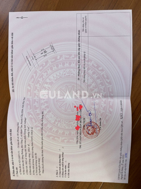 TÔI CHÍNH CHỦ CẦN BÁN I100M ĐẤU GIÁ NGAY CẠNH CỔNG TRƯỜNG HỌC ,CẠNH CHỢ CẠNH ỦY BAN  KHU VỰC ĐÔNG DÂN GIÁ CHỈNH TỈ