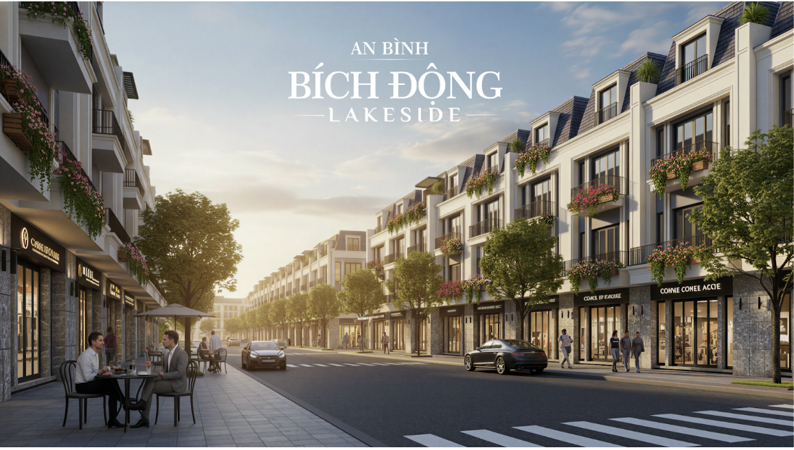 🔥 LIỀN KỀ LÔ GÓC VỊ TRÍ LÕI BÍCH ĐỘNG LAKESIDE | 144M² | MT 6M | TRỤC 22M | GIÁ 70 TRIỆU/M²