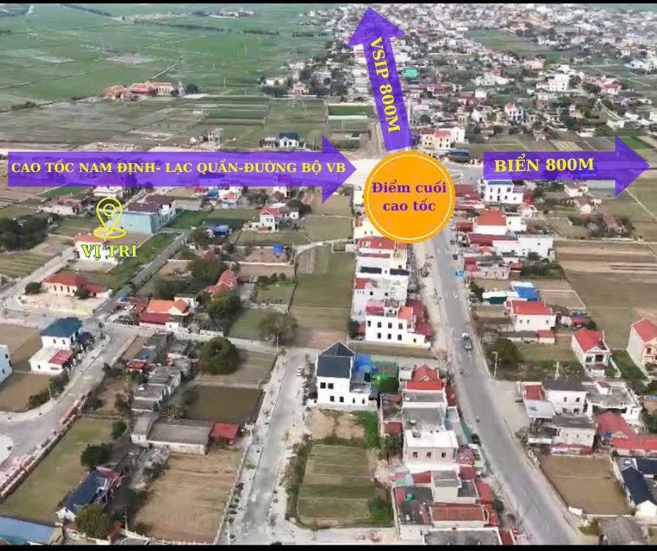Bán trục chính đấu giá quất lâm 100m2 phân lô vỉa hè nhỉnh 2 tỷ