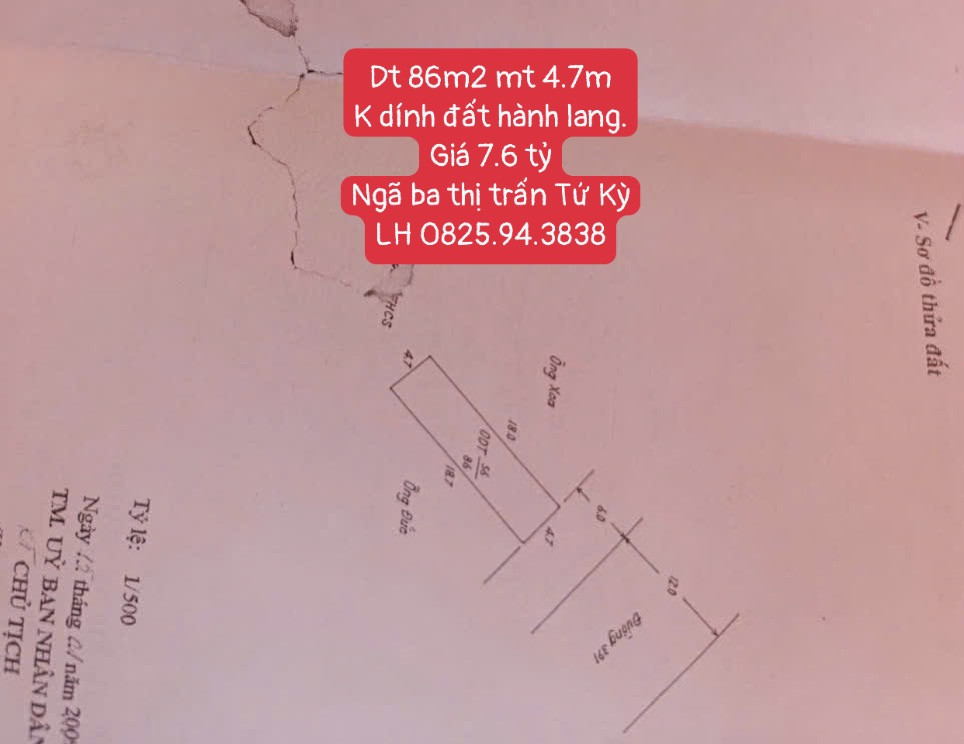 NHÀ PHỐ TRUNG TÂM TỨ KỲ – 3 TẦNG – MẶT ĐƯỜNG 4 LÀN – ĐANG CÓ DÒNG TIỀN