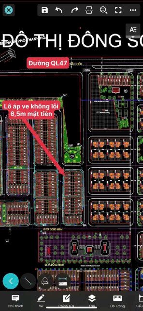 Siêu rẻ! Đại đô thị TP Thanh Hóa 104m2 rộng 6,5m giá 1,2x tỷ cách hồ điều hoà 100m