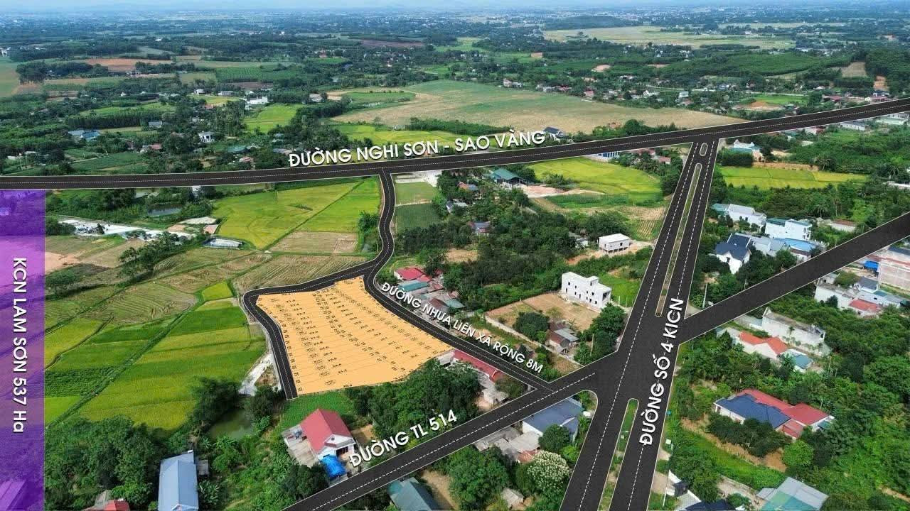 Đất nền siêừ đẹp cạnh KCN Lam Sơn Sao Vàng