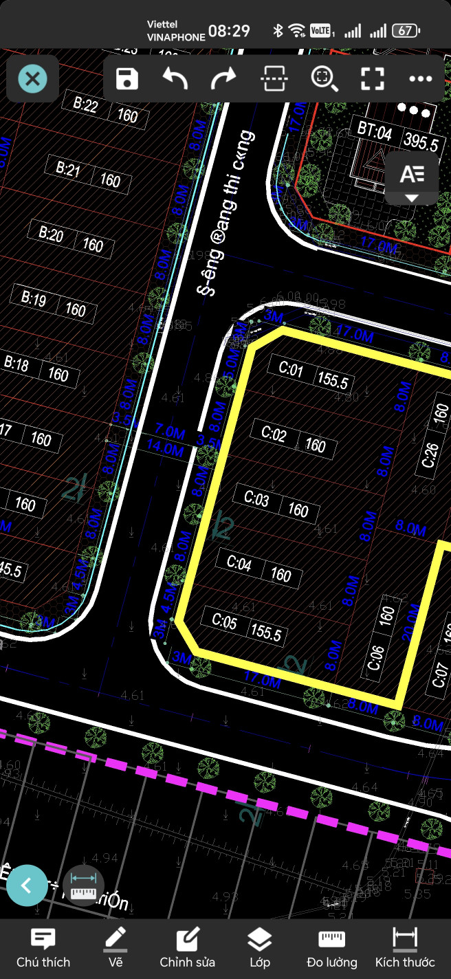 Siêu rẻ!! Bán lô 160m2 khu đô thị TP Thanh Hóa sát cụm Công Nghiệp Đông Ninh giá chỉ hơn 8tr/m2