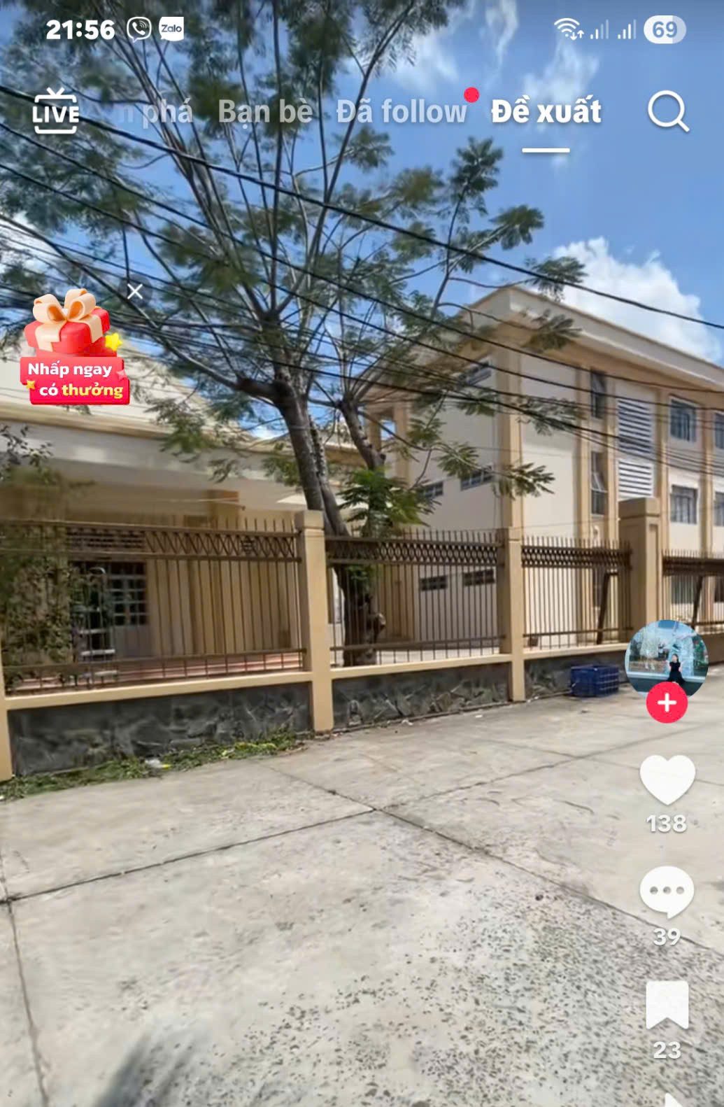 Nền ĐẬT THỔ CƯ ĐẸP Cạnh Trường Tiểu học Mỹ Phong và Mầm non Hoa Mai, P. Mỹ Phong, Đồng Tháp.