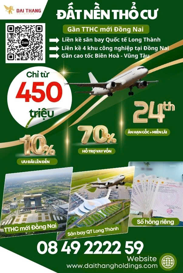 SUẤT ĐẦU TƯ NHÀ PHỐ - ĐẤT NỀN THỔ CƯ 🔥🔥 Chỉ 450 TRIỆU🔥🔥
