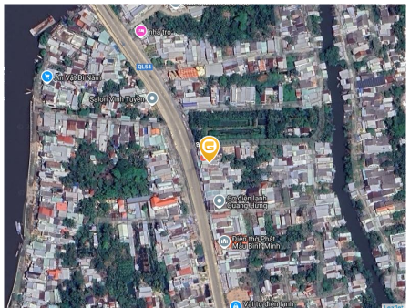 Bán đất 59.5m² ngang 4m giá 1.6 tỷ tại Xã Đông Bình Thị xã Bình Minh
