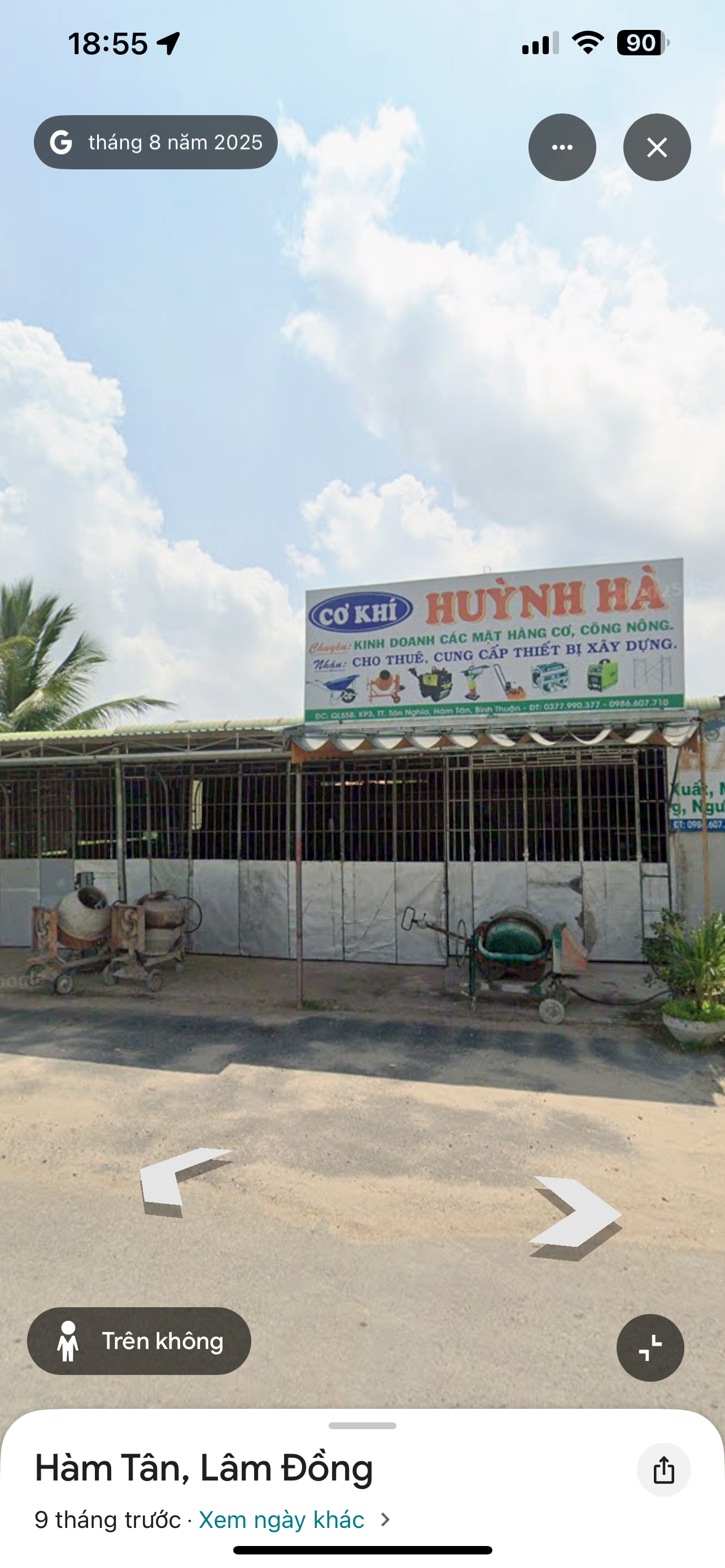 Bán đất hai mặt tiền
17m mặt tiền Qlo55
50m mặt tiền đường đất vào nha hang Trương Yến Garrden