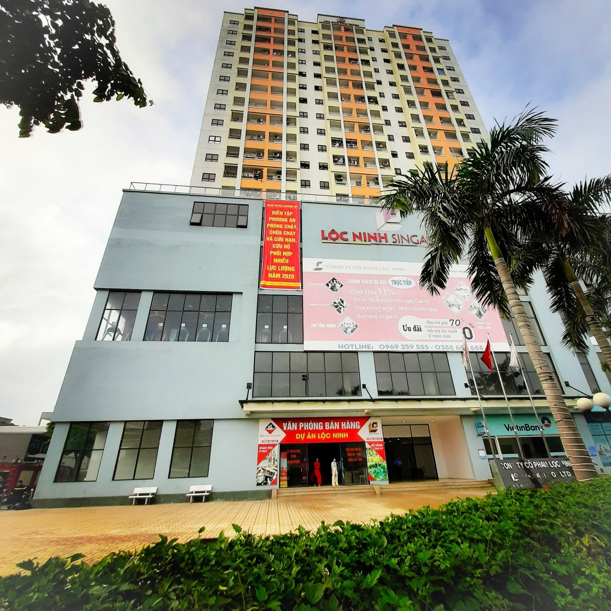 Sàn văn phòng Lộc Ninh Singashine – Giá từ 38tr/m², pl lâu dài
