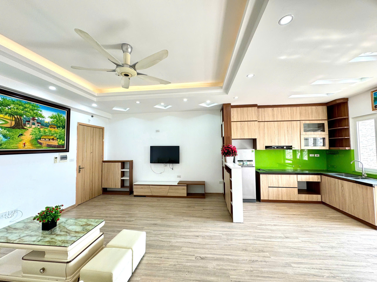 Chính chủ bán căn hộ góc 76m² hướng Nam, giá rẻ nhất tại tòa HH02-1C – KĐT Thanh Hà Cienco 5