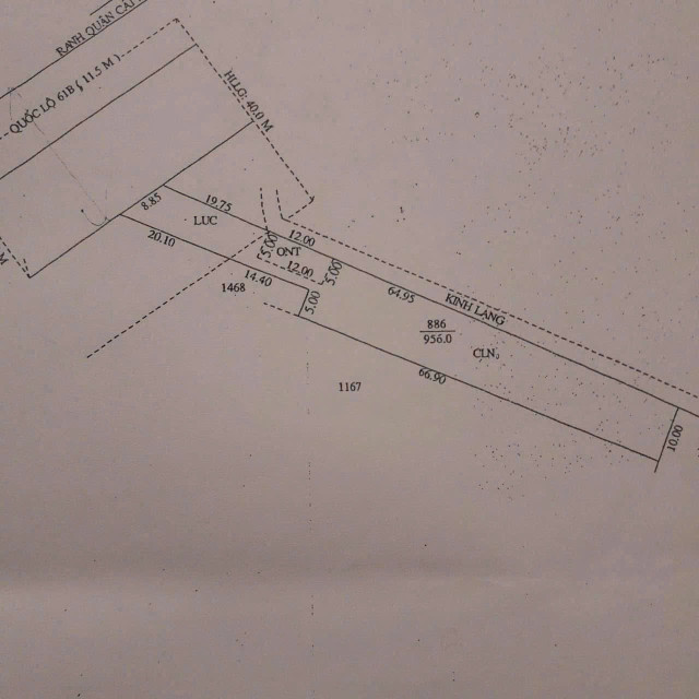 Cần bán lô đất mặt tiền quốc lộ 61C - Nhơn Nghĩa - Phong Điền - Thành phố Cần Thơ