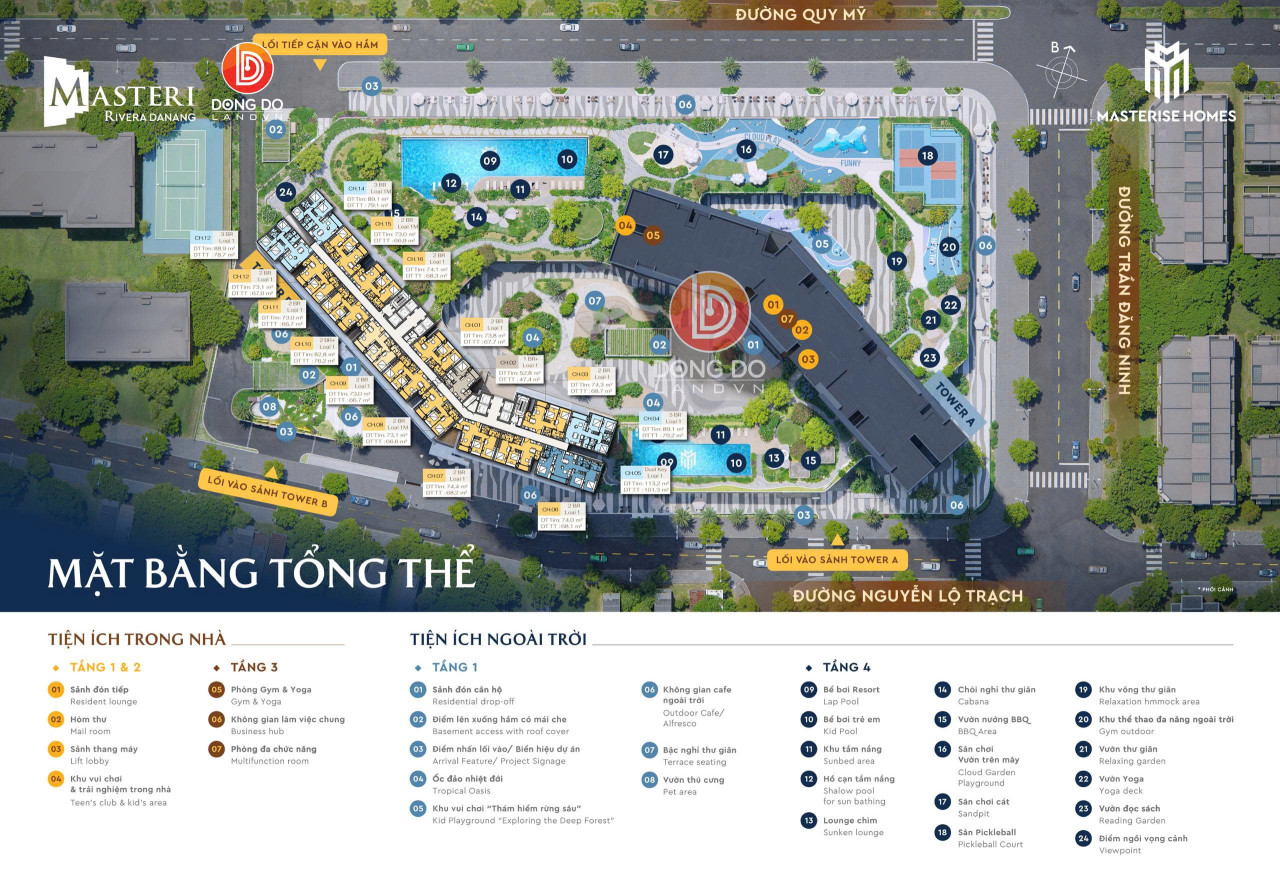 Căn hộ ven sông Hàn của Masterise Home, view trọn công Viên Châu Á, sông Hàn, view Pháo hoa