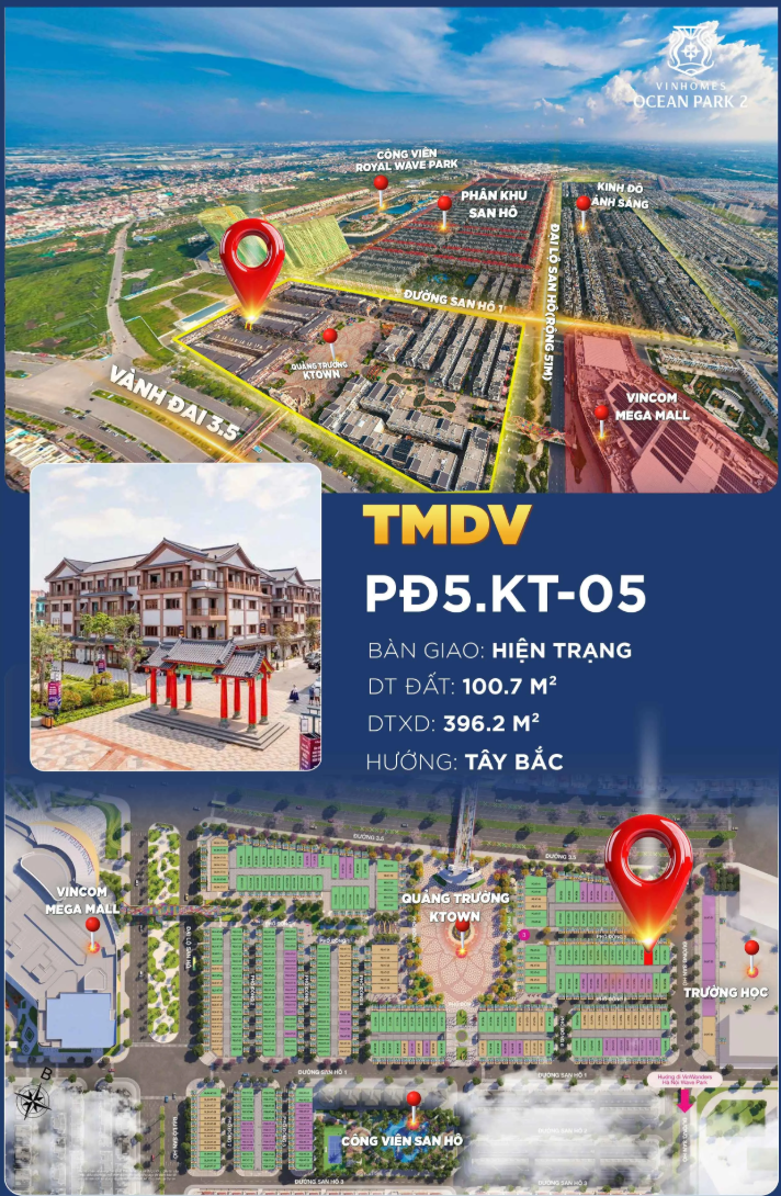 💥 TMDV TÂY BẮC – GIÁ TỐT CHO NHÀ ĐẦU TƯ DÒNG TIỀN