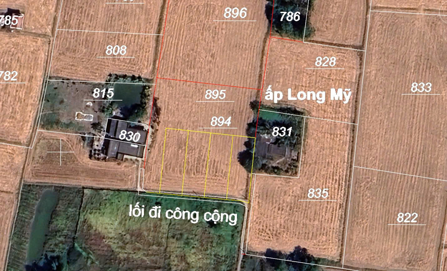 Bán đất 150m² ngang 5m giá 390 triệu Xã Mỹ Lệ