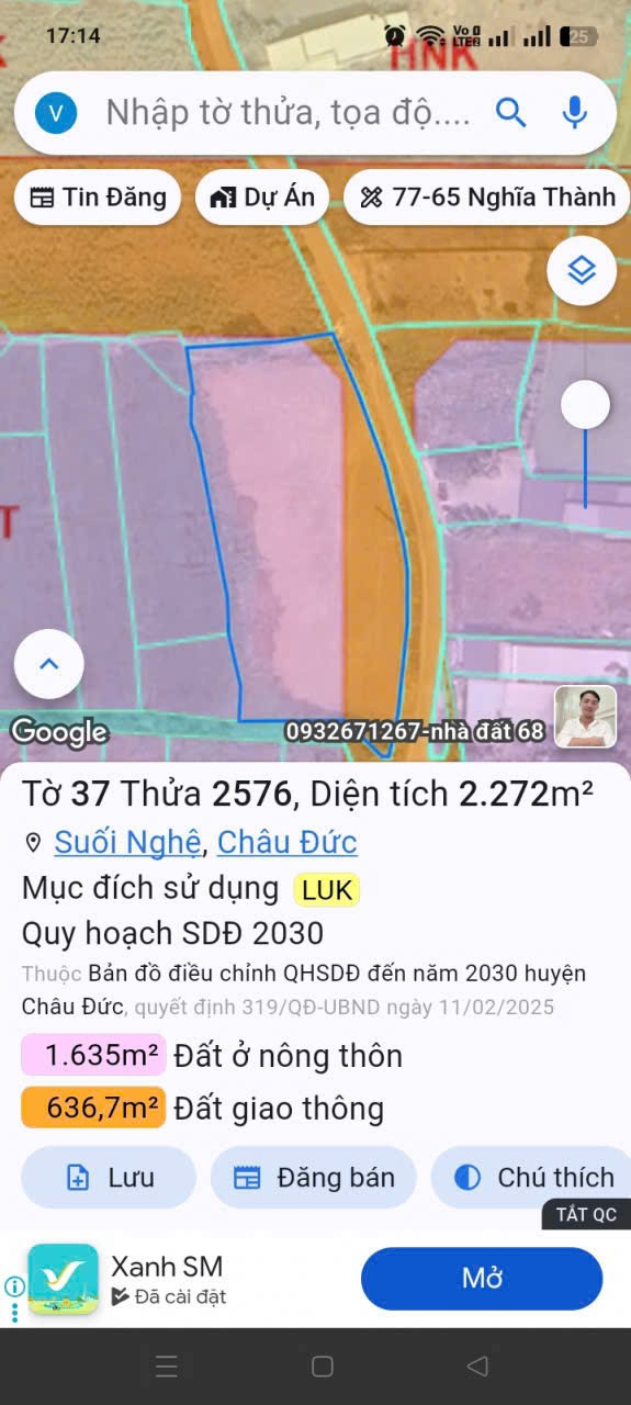 Bán đất thổ cư
