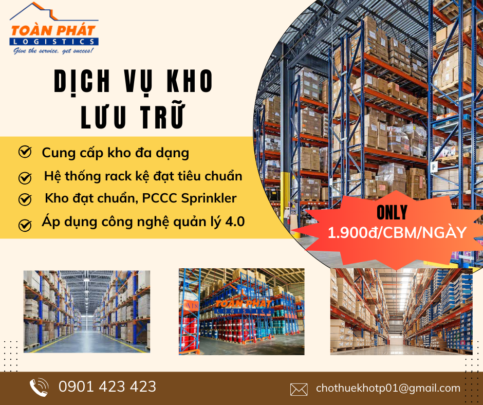 Cho thuê kho giá rẻ khu vực Bình Dương, kho đẹp, diện tích 1.000 - 5.000 m2