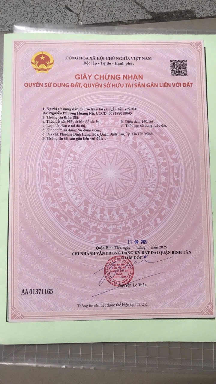 đất hẻm xe hơi . quy hoạch được 2 mặt tiền