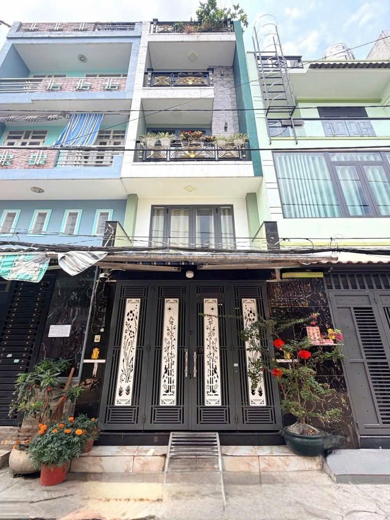 NHÀ NHỎ ĐẸP 5 TẦNG DTSD 100m2 3PN 3WC –  LÊ VĂN QUỚI GIÁP 4 XÃ 4.1 Tỷ hơn