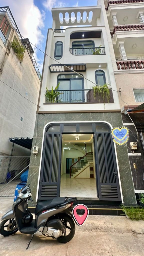 SIÊU PHẨM 4 TẦNG - NGAY CÔNG VIÊN - 5P RA AEON MALL TÂN PHÚ- HẺM Ô TÔ THÔNG - VÀI BƯỚC CHÂN RA MẶT TIỀN - NGANG 4 x 14