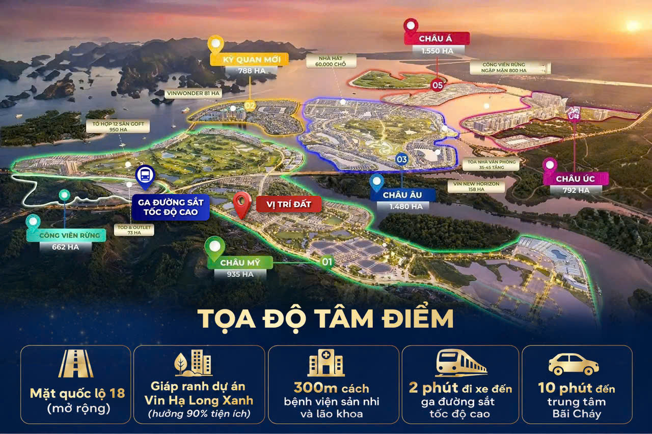 CHỈ TỪ  2,6 TỶ –  SỞ HỮU NGAY ĐẤT SÁT VIN HẠ LONG XANH – CƠ HỘI TĂNG GIÁ RÕ RÀNG