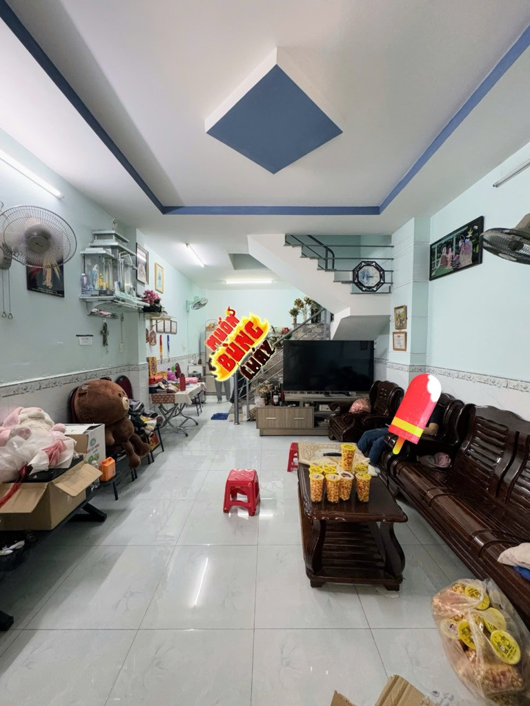 MẶT TIỀN VỪA Ở VỪA KINH DOANH, NGAY GÒ XOÀI, NHÀ 3 TẦNG, 50M2, SỔ ĐẸP PHÁP LÝ CHUẨN GIÁ NHỈNH 3 TỶ
