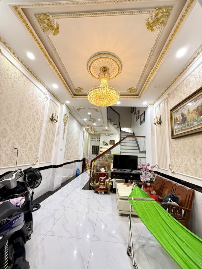 Bán nhà 4 tầng, 52m², 4PN, 3WC, Linh Đông, Thủ Đức - 6.4 tỷ