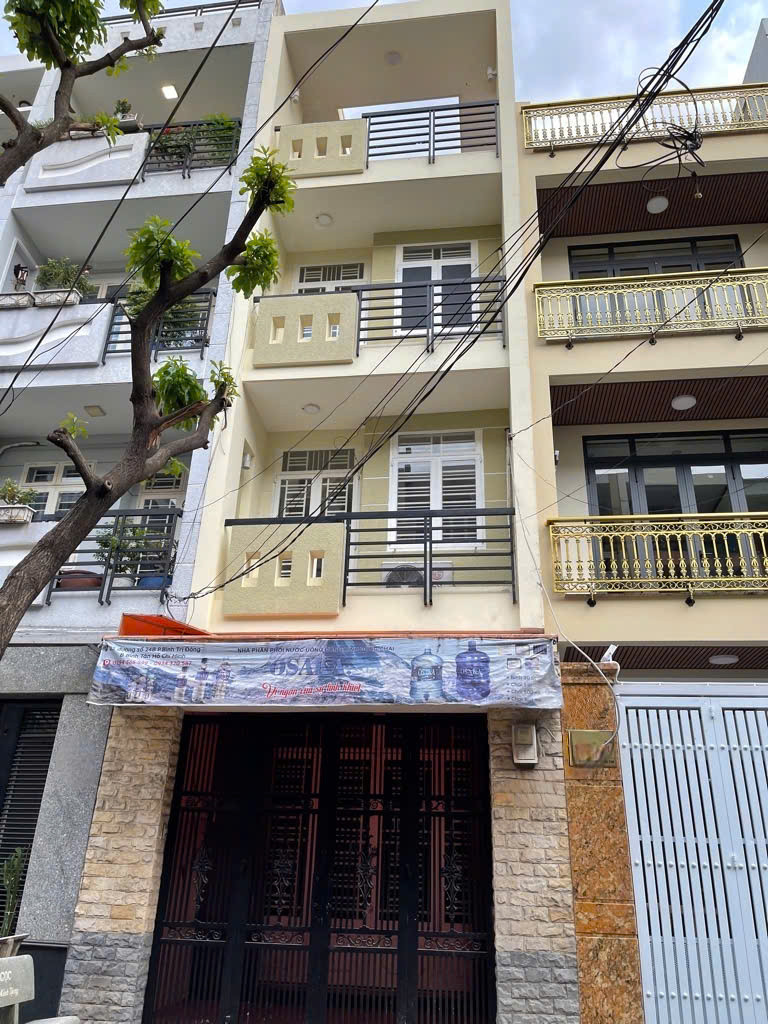 Bán nhà mặt tiền đường 24B, khu Tên Lửa, BTĐB (4 x 20 x 4 tầng) 10.9 tỷ TL