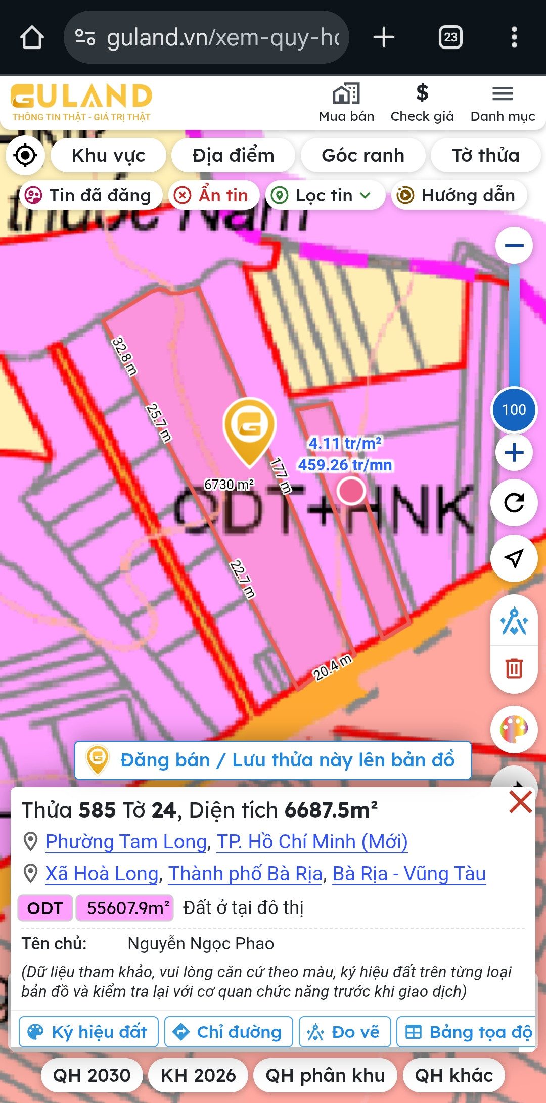 🔥 SIÊU PHẨM ĐẤT MẶT TIỀN – NỞ HẬU – SÁT KDC HÒA LONG / LAN ANH 7 🔥
