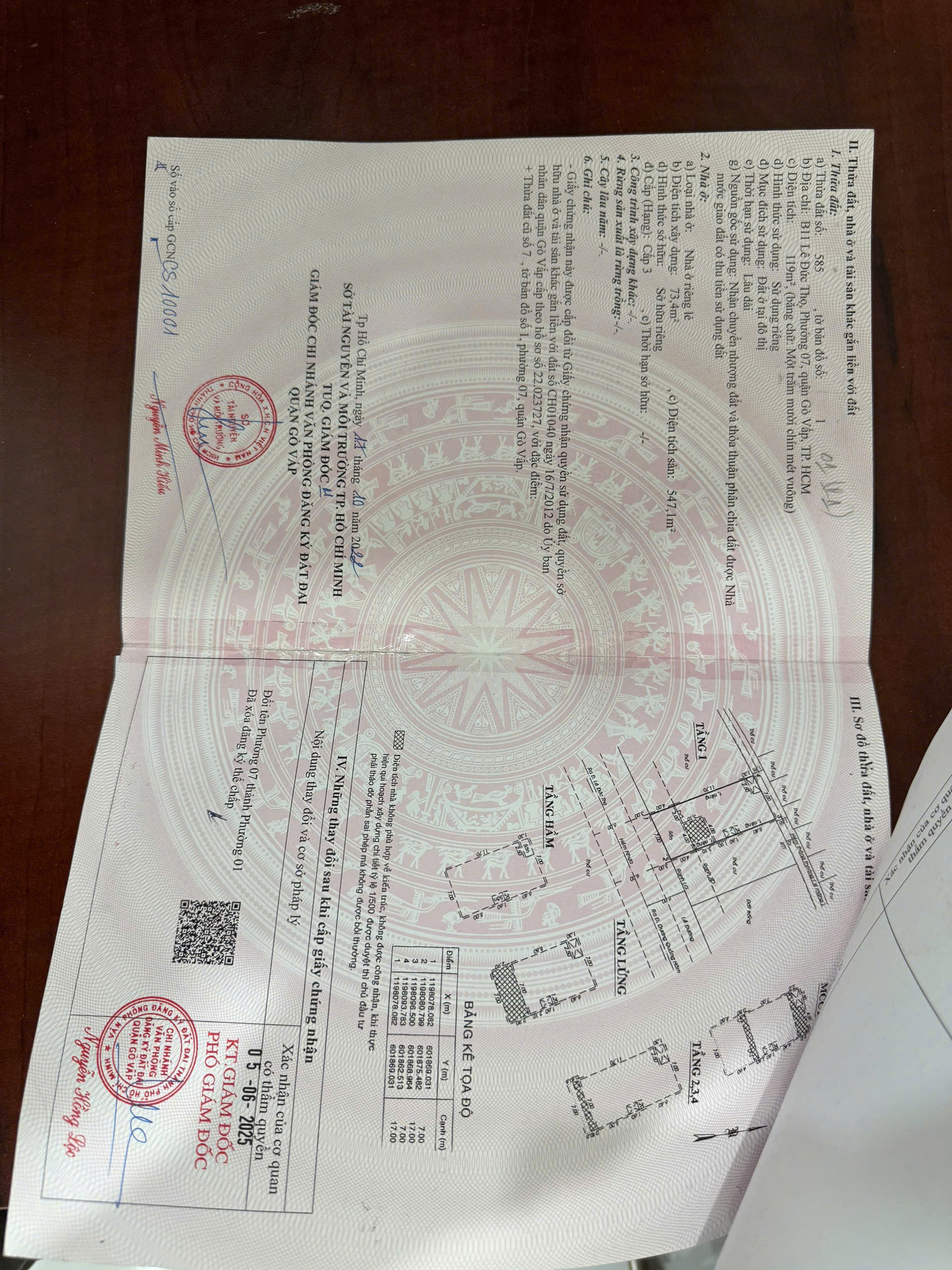 Bán nhà Đường số 4, P.7, Gò Vấp – Giá 38,5 tỷ