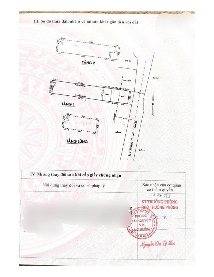 chính chủ gởi bán mặt tiền đường số 4 phường 11 quận gò vấp