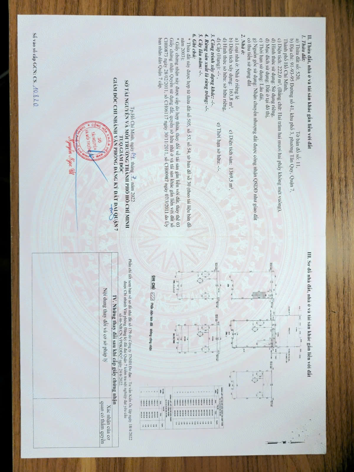 Cần Bán CHDV Mặt tiền Đường số 41, P. Tân Quy, Quận 7 – Giá 78 tỷ