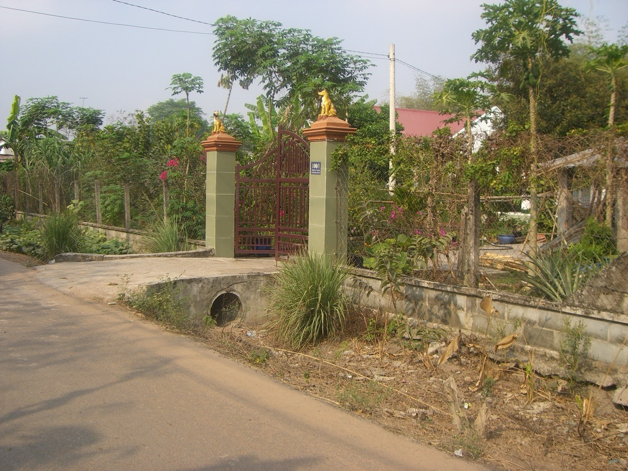 (Đã Bán) Bán nhà vườn mặt tiền đường nhựa 435, xã Phú Hòa Đông Củ Chi, 1145m2, 32.9x41m, nhà còn mới ở ngay