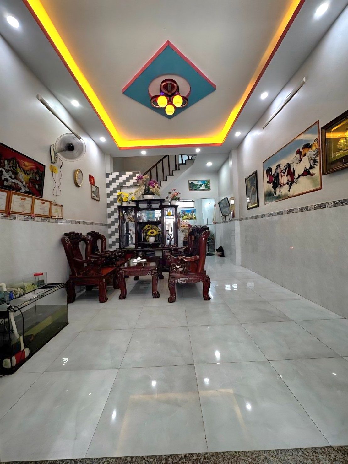 BÁN NHÀ ĐẸP CẠNH LÊ TRỌNG TẤ.N - NGÃ TƯ GÒ MÂ.Y - HẺM ÔTÔ - ( 4X15M )