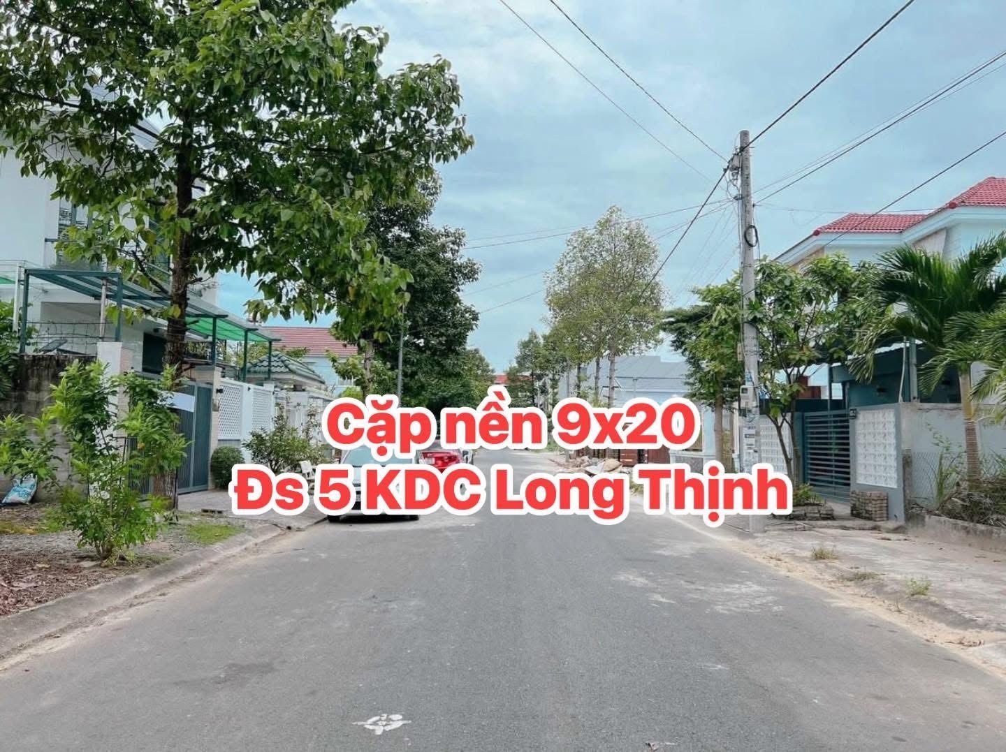 Bán 2 nền liền kề đường số 5 khu long thịnh - dt 90m2/1 nền - giá 2,3 tỷ.