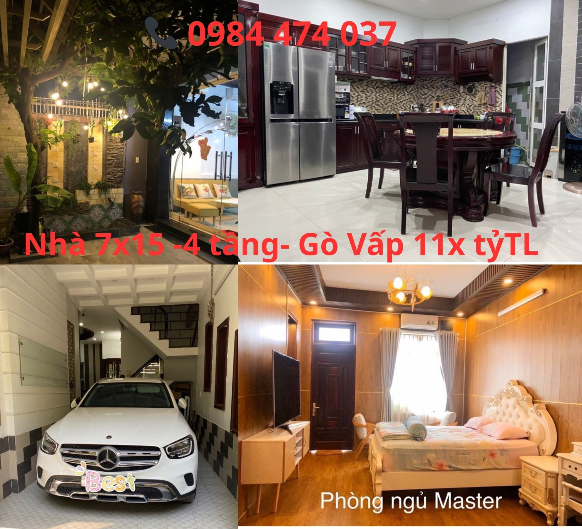 Bán nhà đường số 53 Phường 14 Gò Vấp, diện tích 90m², 3 lầu, gara ô tô, thiết kế hiện đại, hẻm xe hơi 7M