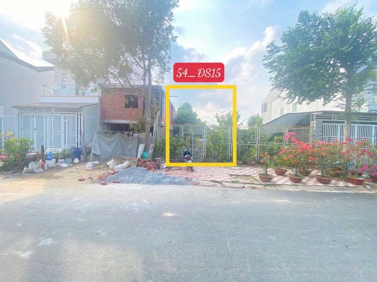 NỀN ĐẸP KDC HỒNG LOAN 5C --- Nền số 54 – Đường số 15.
