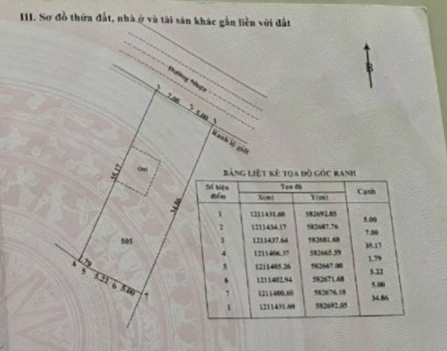Bán  đất thương mại dịch vụ 421.4m² tại đường Số 55, Xã Tân Thông Hội, Huyện Củ Chi, TP. Hồ Chí Minh giá 3 tỷ