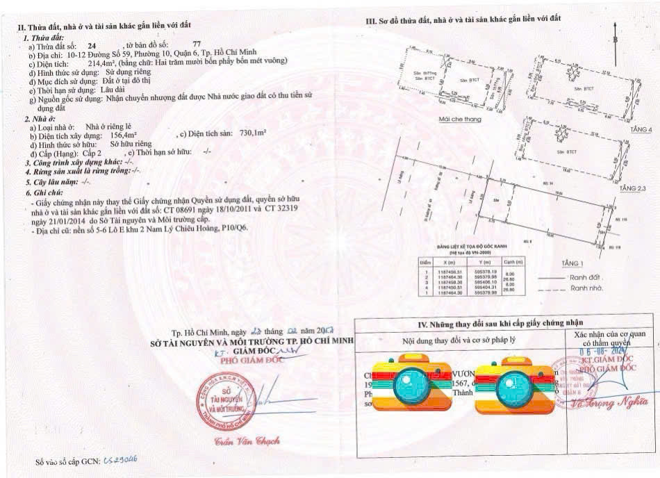 Bán nhà Mặt tiền Đường số 59, p10, quận 6 – Giá 42 tỷ