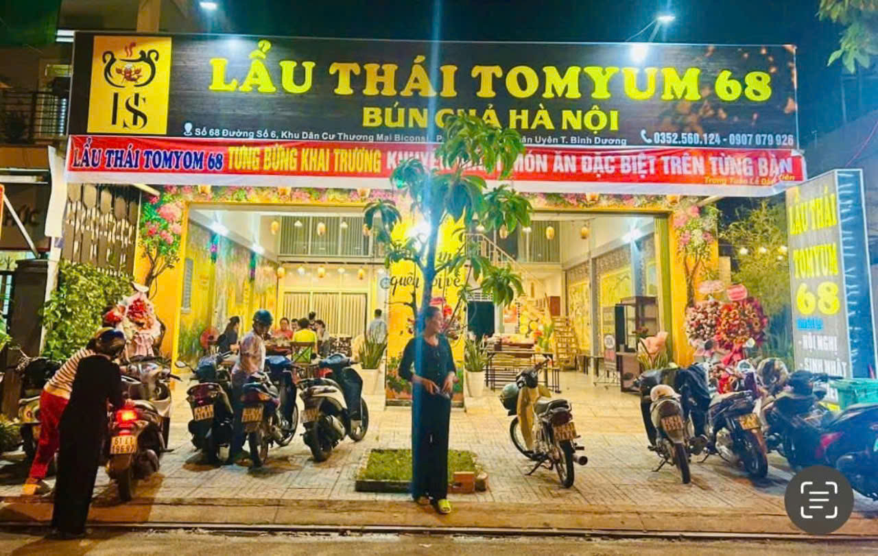SANG QUÁN ĂN 200m² – ĐẦY ĐỦ TIỆN NGHI – ĐÃ CÓ 3 PHÒNG MÁY LẠNH