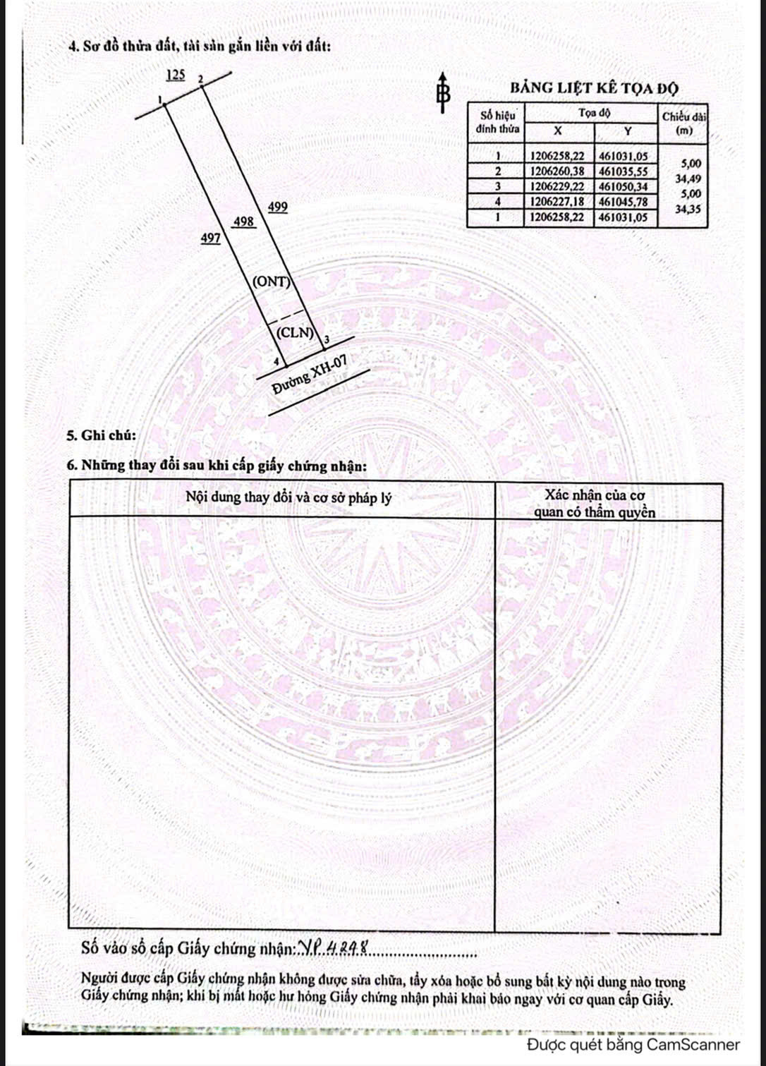 Bán đất 172m² có sẵn 140m² thổ cư ngang 5m giá 1.08 tỷ tại Đường số 7 Xã Xuân Lộc