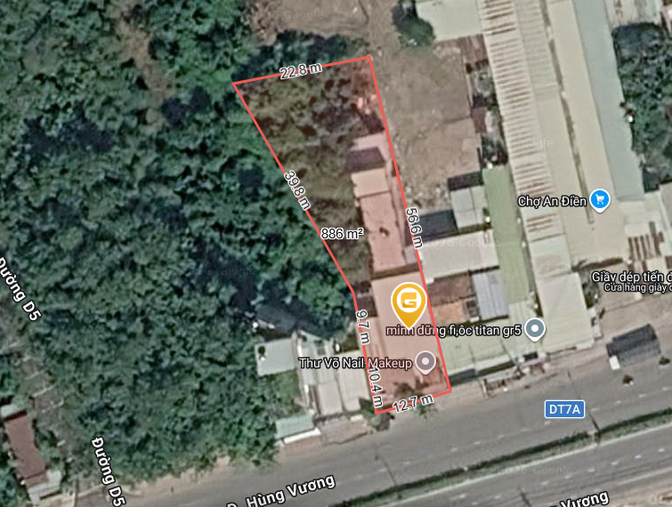 Bán nhà 880.9m² có sẵn 150m² thổ cư giá 12 tỷ tại Đường số 7A Phường Long Nguyên