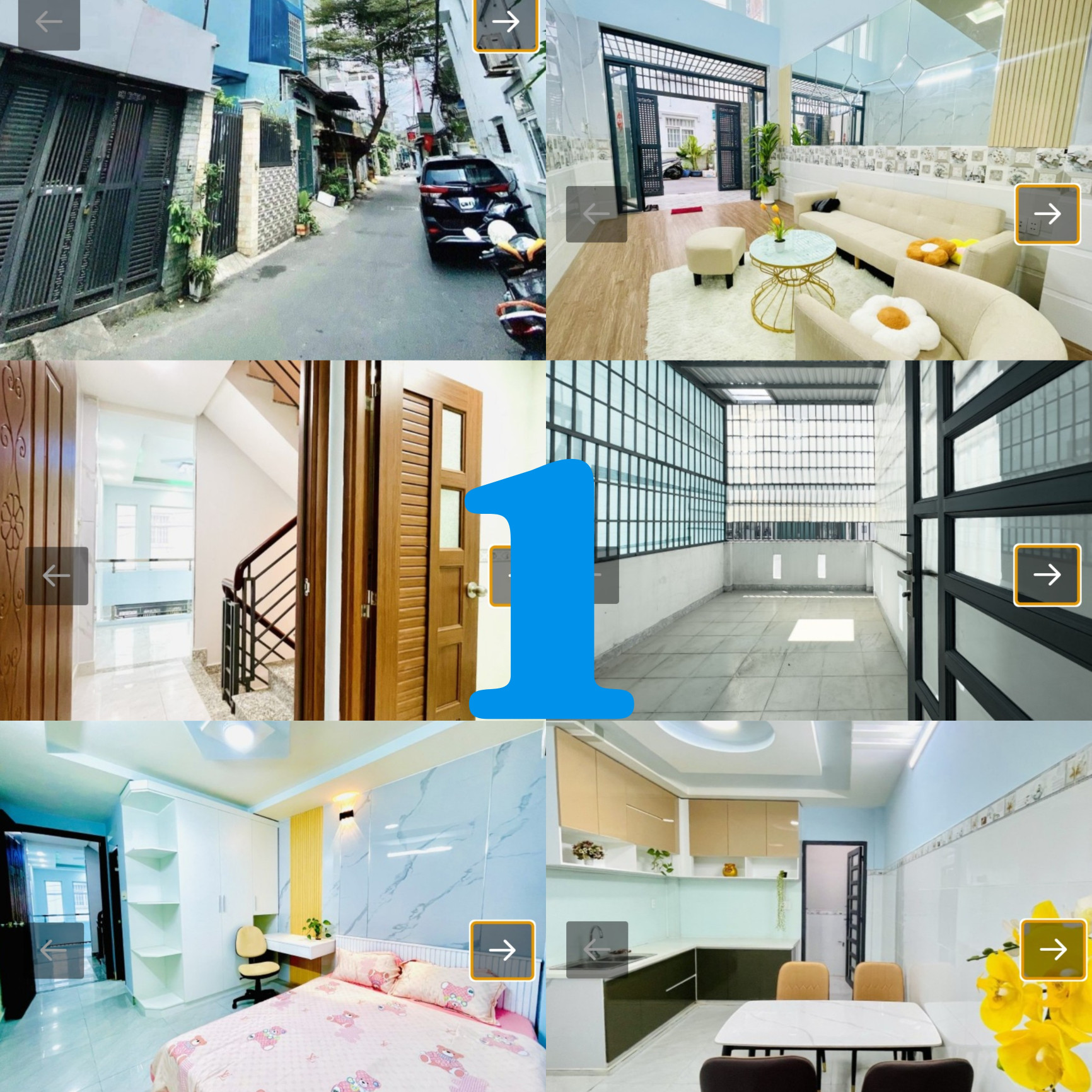 Mặt tiền -4 tầng -48m2 -full nội thất -6 tỷ