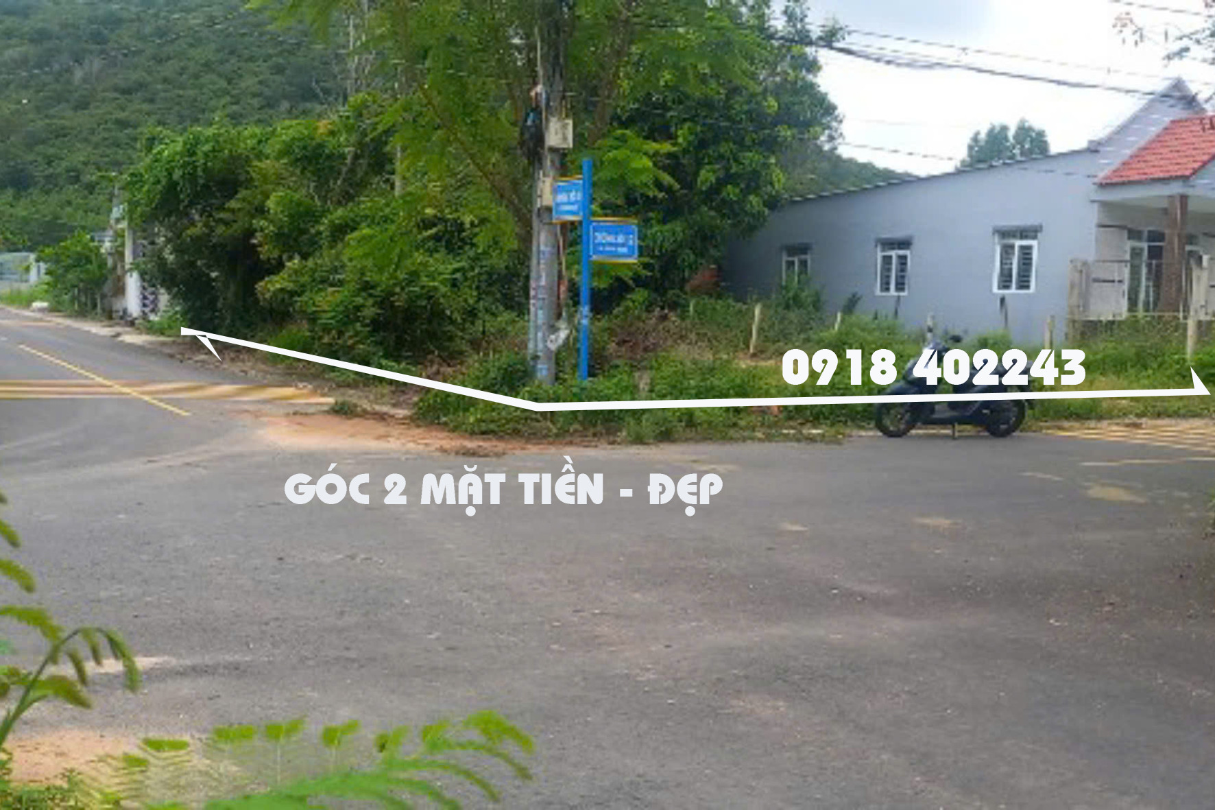 BÁN ĐẤT HAI MẶT TIỀN - GÓC NGÃ TƯ ĐƯỜNG SỐ 12 - 09 - Tam Phước - Long Điền - Bà Rịa Vũng Tàu