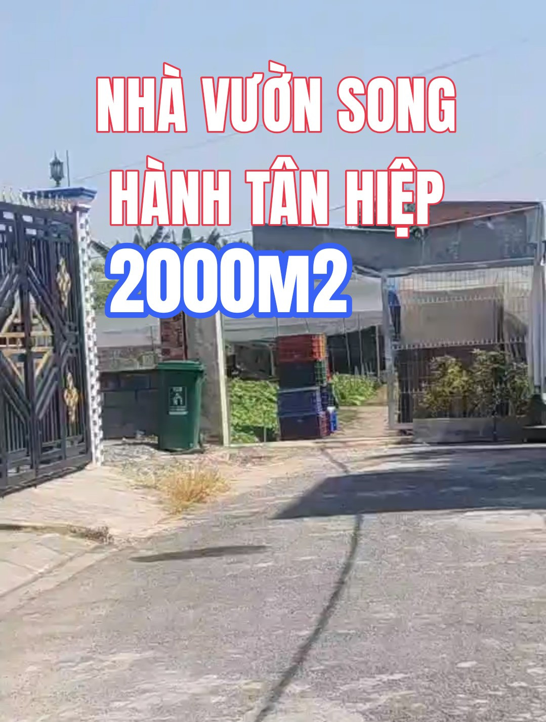 🟥Bán đất làm kho xưởng hơn 2000 m² Tân Hiệp ngang 70x30m giá 26 tỷ tại Đường Song Hành Xã Hóc Môn