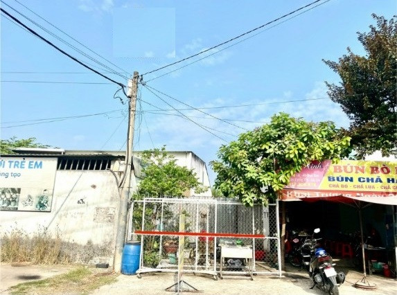 Bán đất mặt tiền đường Suối Lội, Tân Thông Hội, Củ Chi, 4.1(nở hậu 5.9)x45m, 227m², tiện KD mua bán