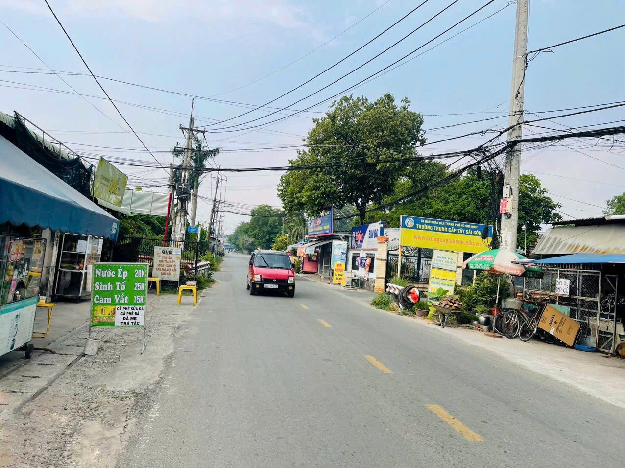 CẦN BÁN GẤP LÔ ĐẤT MẶT TIỀN ĐƯỜNG NHỰA TÂN THÔNG HỘI CỦ CHI 235M2 GIÁ 870 TRIỆU, SỔ HỒNG RIÊNG