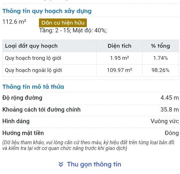 Bán nhà 112m² full thổ cư ngang 6.1m giá 8.09 tỷ tại Đường Tân Thới Nhất 8 Phường Đông Hưng Thuận