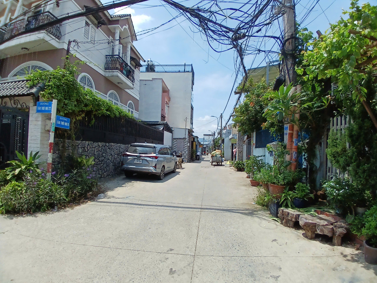 Mặt tiền tân thới nhì 18 view chợ hồng châu