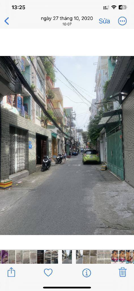 Bán nhà Mặt tiền đường TÂN TRANG - P.9, Tân Bình,  49m2 - 3 tầng kiên cố - Chỉ  8.2 tỷ 👉 Rẻ nhất kv