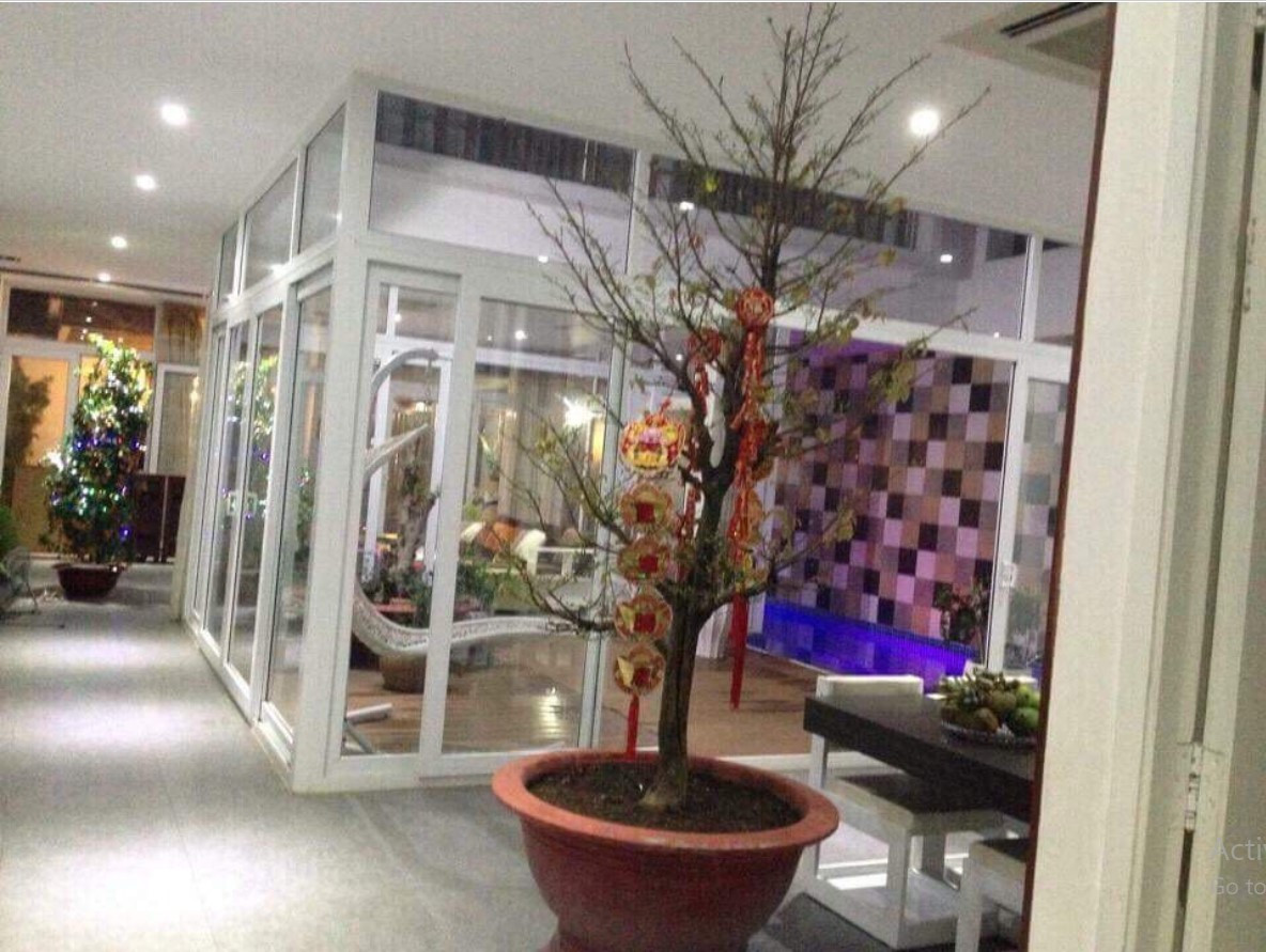 Bán nhà  biệt thự hồ bơi nước mặn– Diện tích sàn 369m2– Mặt tiền Tân Xuân 1, Hóc Môn – giá chỉ hơn 14 tỷ
